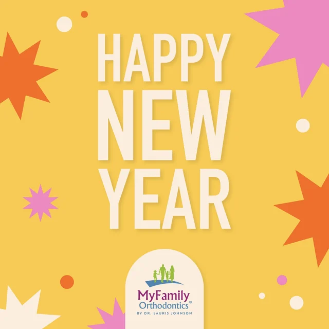 Happy New Year! 🎆 Thank you for spending a year smiling with MyFamily Orthodontics. 😁

What’s your New Year’s resolutions? A  confident smile perhaps??? Let us help you meet your AMAZING SMILE goal!